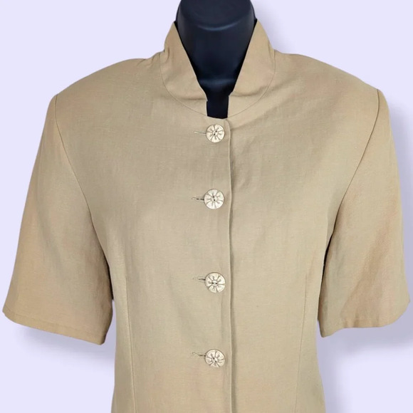 🍁V. Teenflo Short Sleeve Blazer - Picture 3 of 9